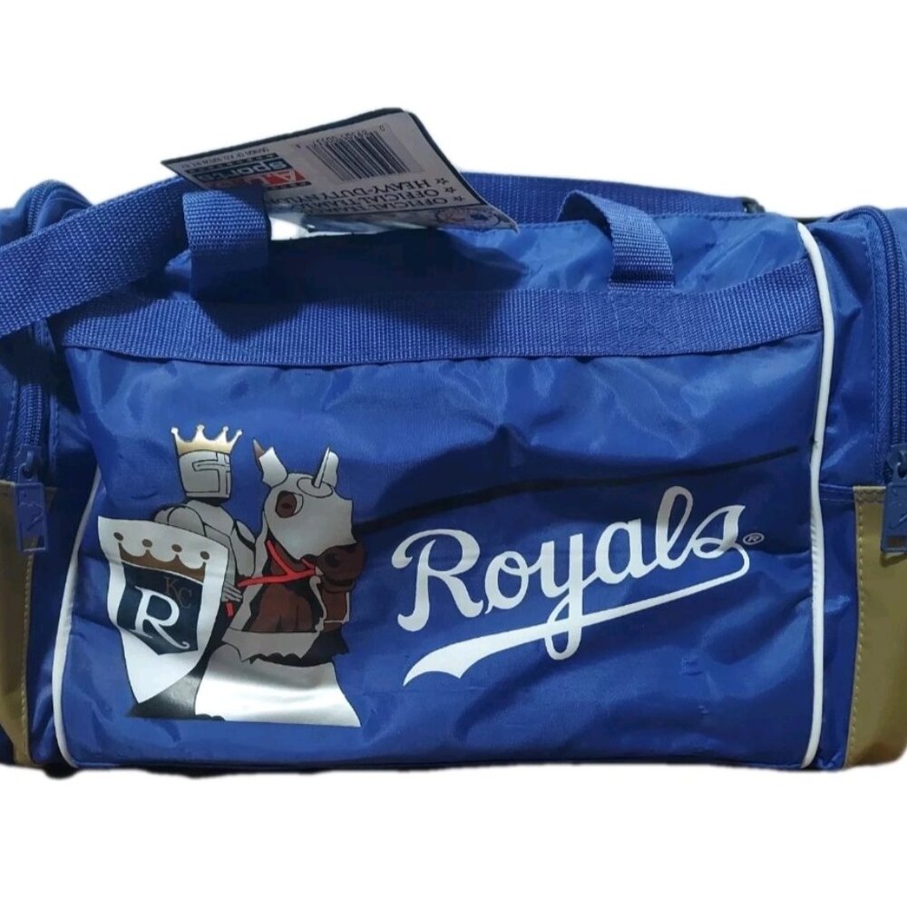 Vintage Royals Duffle Bag Sports Baseball Bag Kansas City great condition